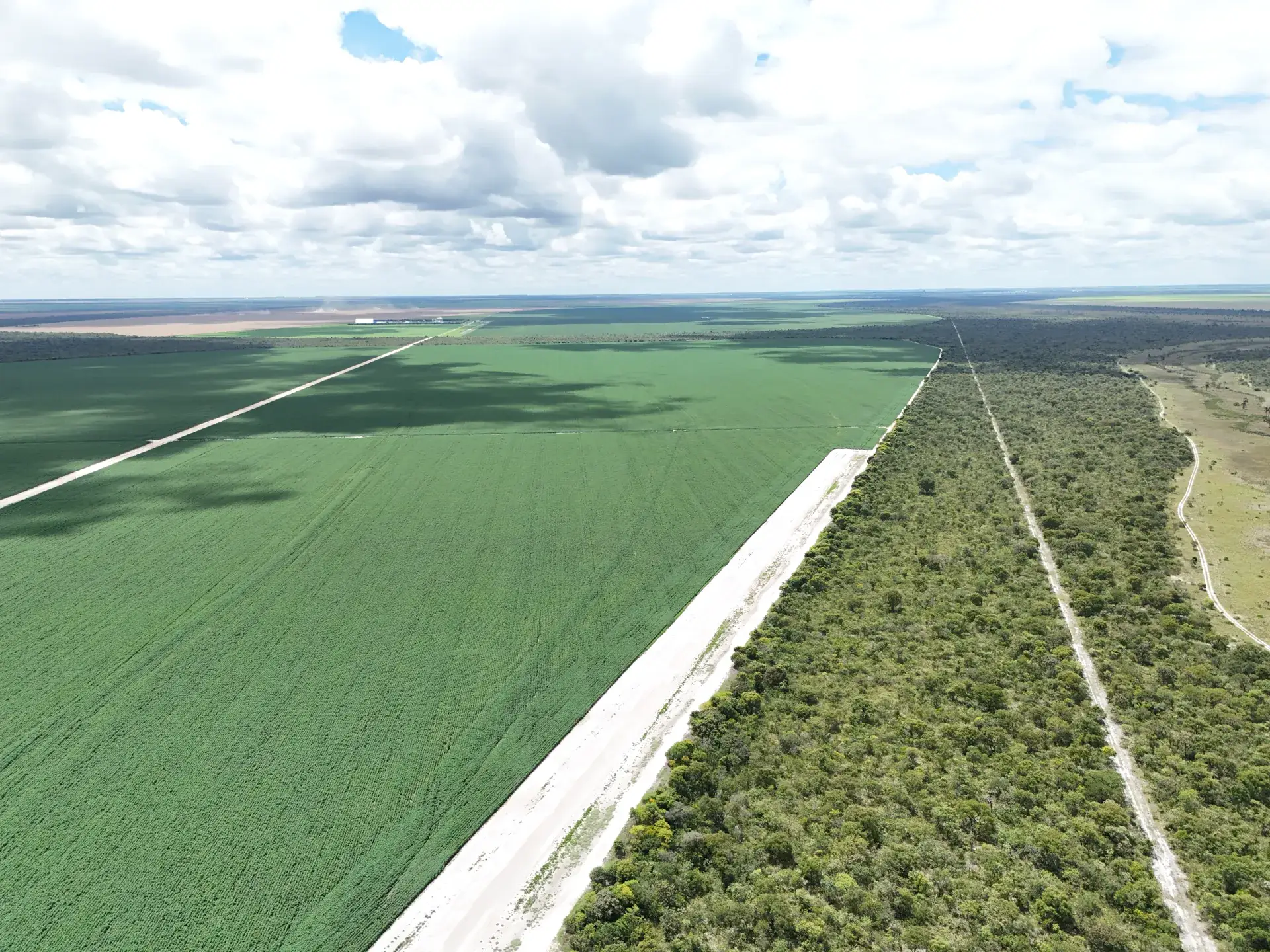Vista aérea da Fazenda Montana, em Luís Eduardo Magalhães (BA)